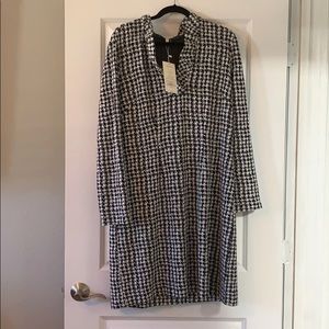 Tyler Boe NWT HOUNDSTOOTH Constance Dress Large